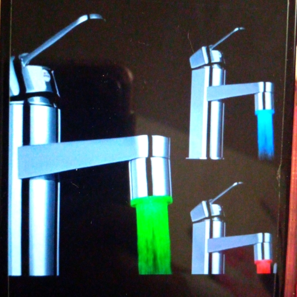 Faucet led light